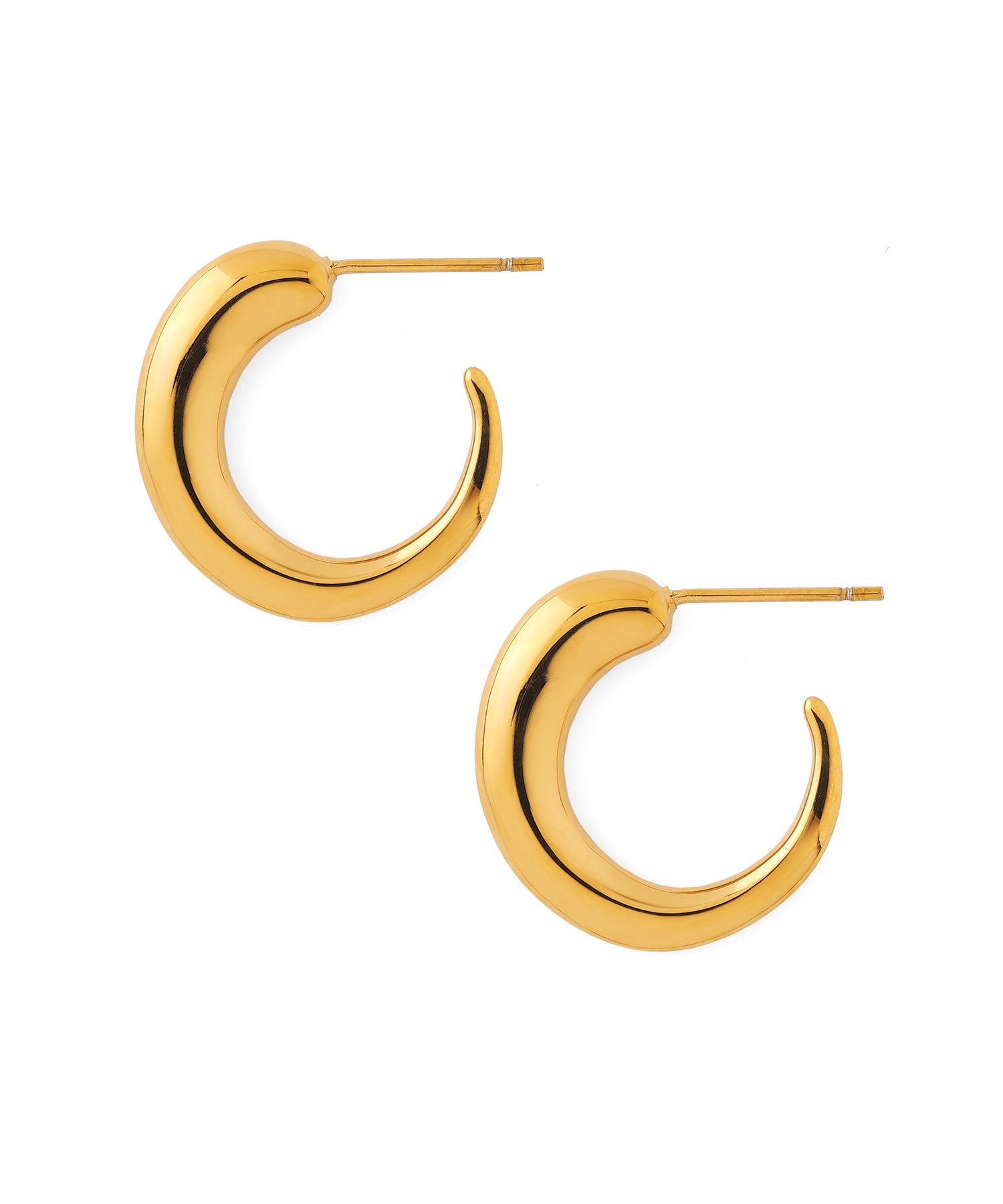 mimi33】【ステンレスIP】フープピアス[Basic]｜アネモネ