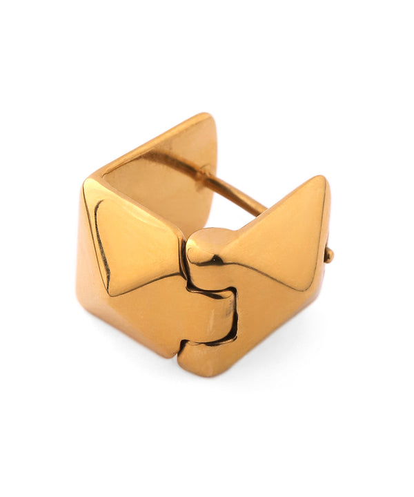 エッジフープピアス[ステンレス][Ownideal]