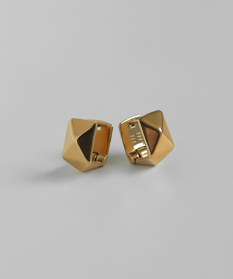 エッジフープピアス[ステンレス][Ownideal]