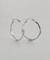 Designer Hoop Earrings [Surgical Stainless Steel] [Ownideal]