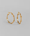 Designer Hoop Earrings [Surgical Stainless Steel] [Ownideal]