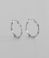 Designer Hoop Earrings [Surgical Stainless Steel] [Ownideal]