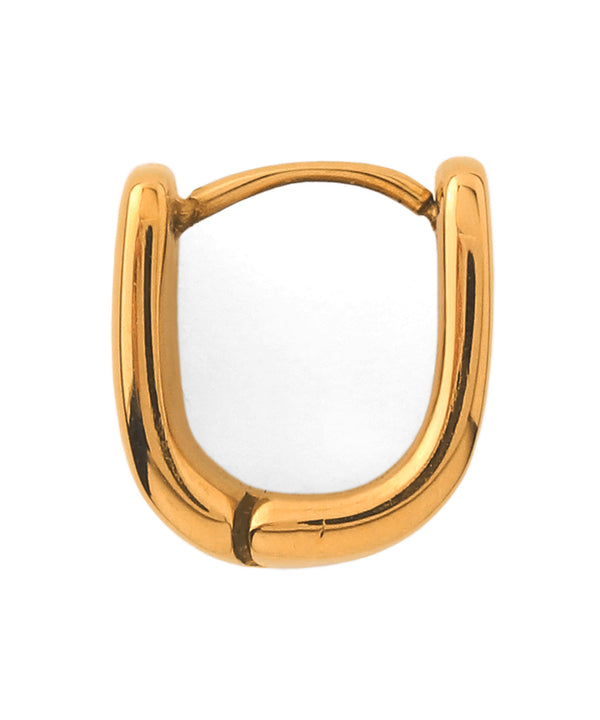 ワイドフープピアス[サージカルステンレス][Basic]