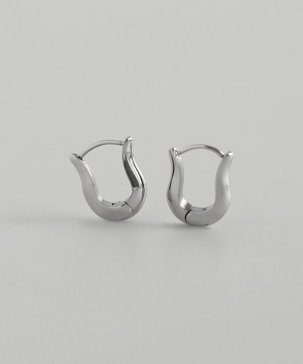 Hoop Earrings [Surgical Stainless Steel] [Basic]