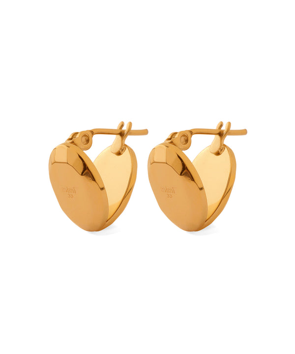 Oval design earrings [Stainless steel] [Ownideal]