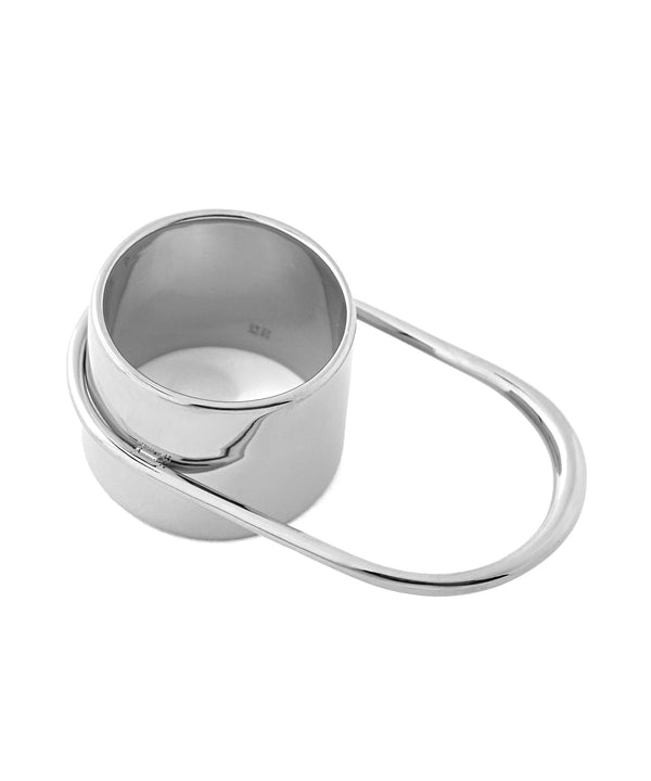 ダブルフィンガーリング[サージカルステンレス][Ownideal]