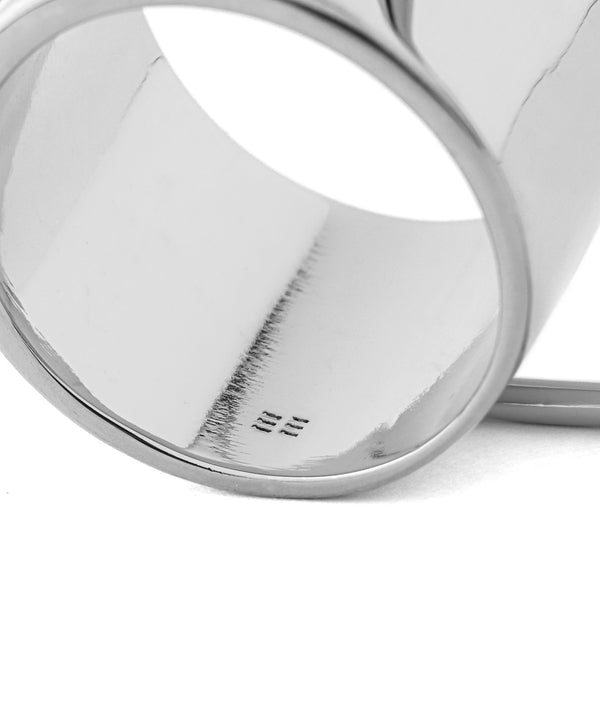 ダブルフィンガーリング[サージカルステンレス][Ownideal]