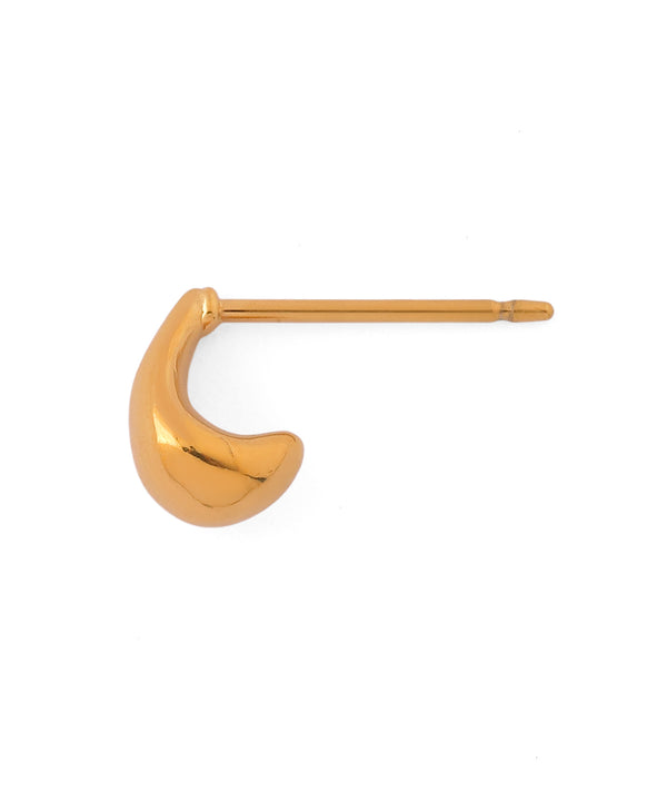 ドロップカールピアス[サージカルステンレス][Basic]