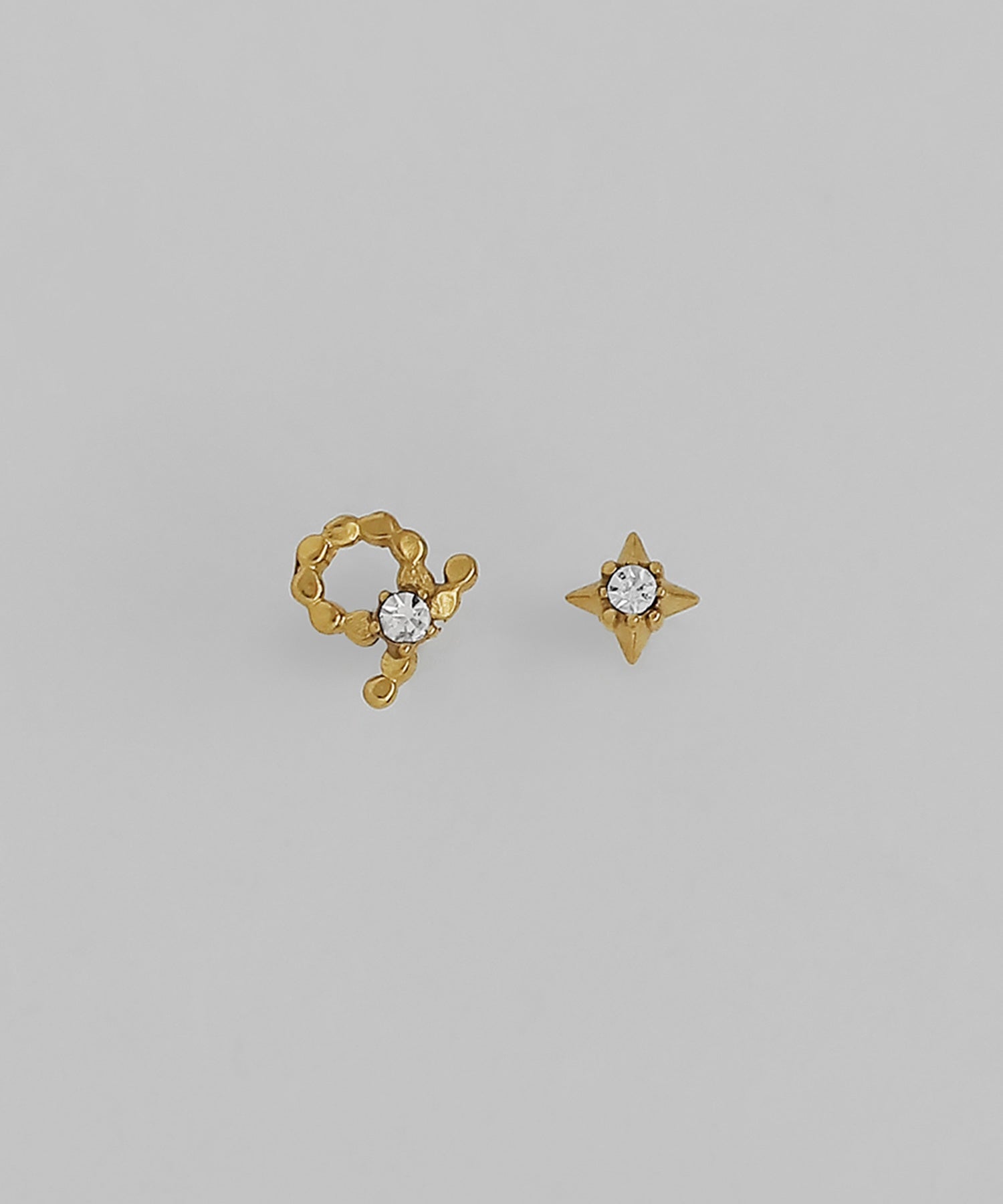 mimi33】星座ピアス[ふたご座][サージカルステンレス][Sheerchic