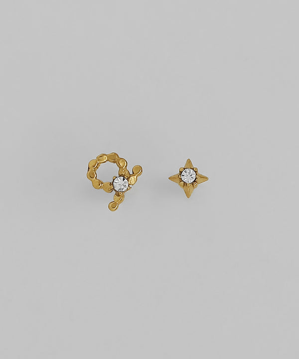 星座ピアス[ふたご座][サージカルステンレス][Sheerchic]