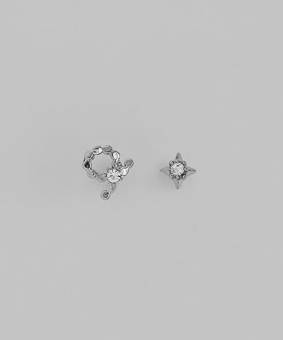 星座ピアス[ふたご座][サージカルステンレス][Sheerchic]