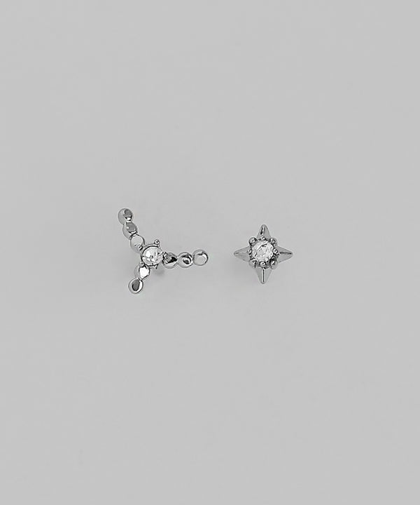 星座ピアス[かに座][サージカルステンレス][Sheerchic]