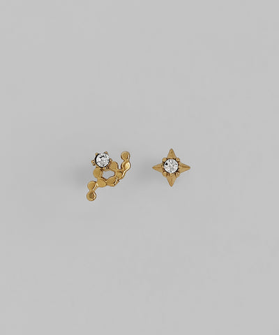 星座ピアス[おとめ座][サージカルステンレス][Sheerchic]