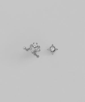 星座ピアス[てんびん座][サージカルステンレス][Sheerchic]