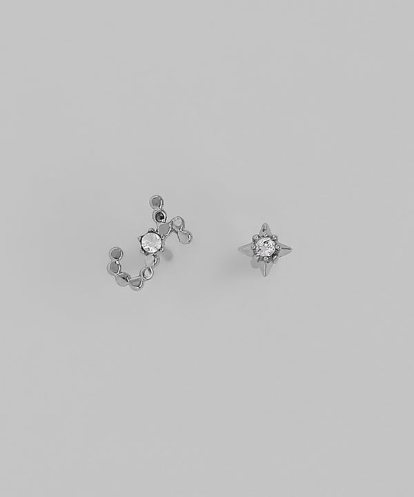 星座ピアス[さそり座][サージカルステンレス][Sheerchic]