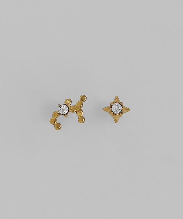 星座ピアス[いて座][サージカルステンレス][Sheerchic]