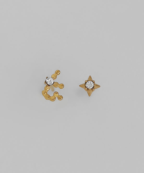 星座ピアス[みずがめ座][サージカルステンレス][Sheerchic]