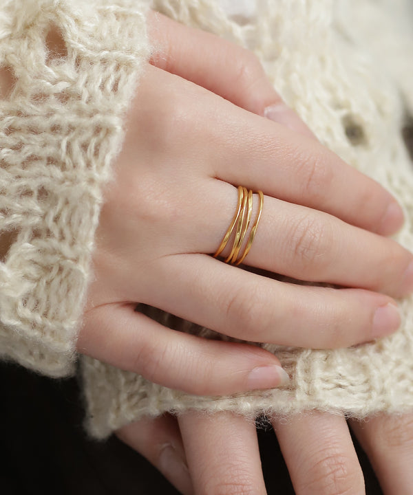 [Stainless steel] Metal line ring [TESHIGOTO]