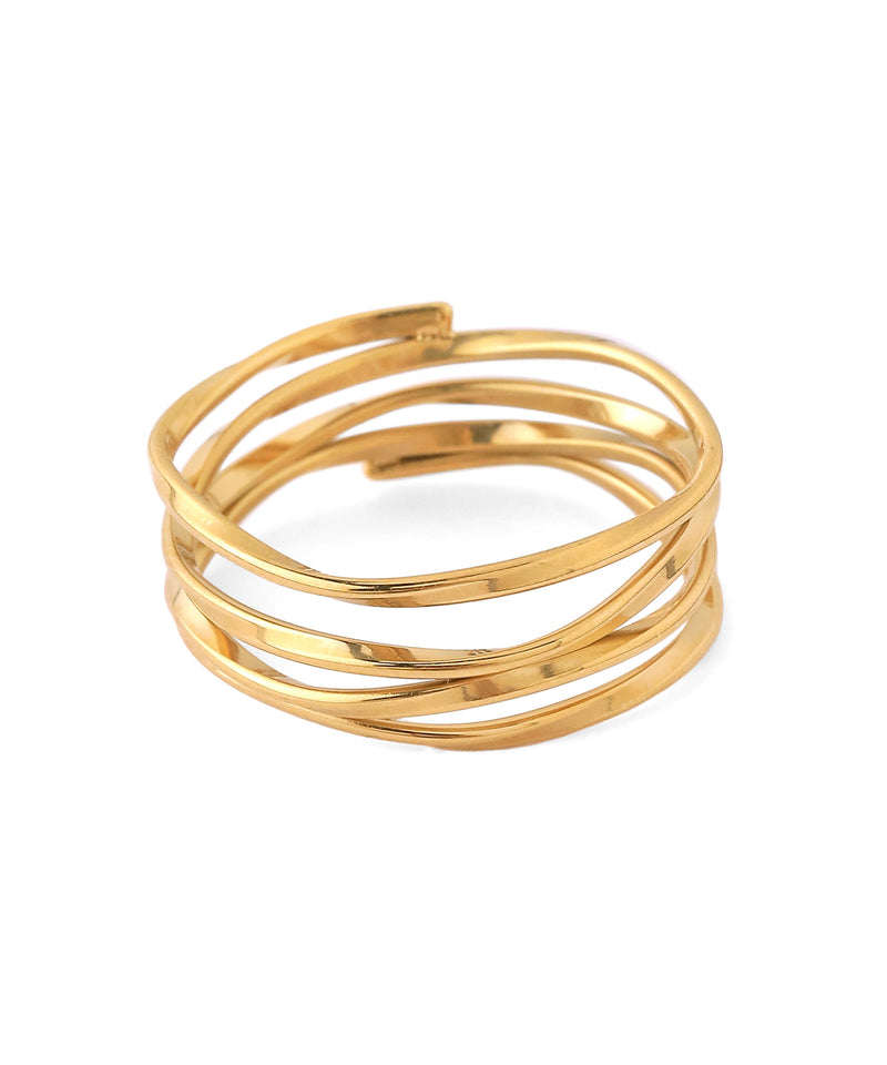 【ステンレス】メタルラインリング[TESHIGOTO]