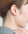 【ステンレス】ダブルバーメタルピアス[TESHIGOTO]