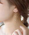 【ステンレス】サークル×バーメタルピアス[TESHIGOTO]