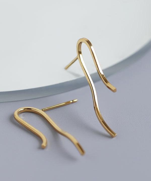 [Stainless Steel] Unique Design Earrings [TESHIGOTO]