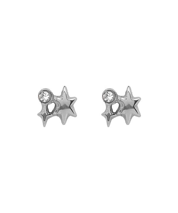 [Stainless Steel] Bijoux x Star Earrings [TESHIGOTO]