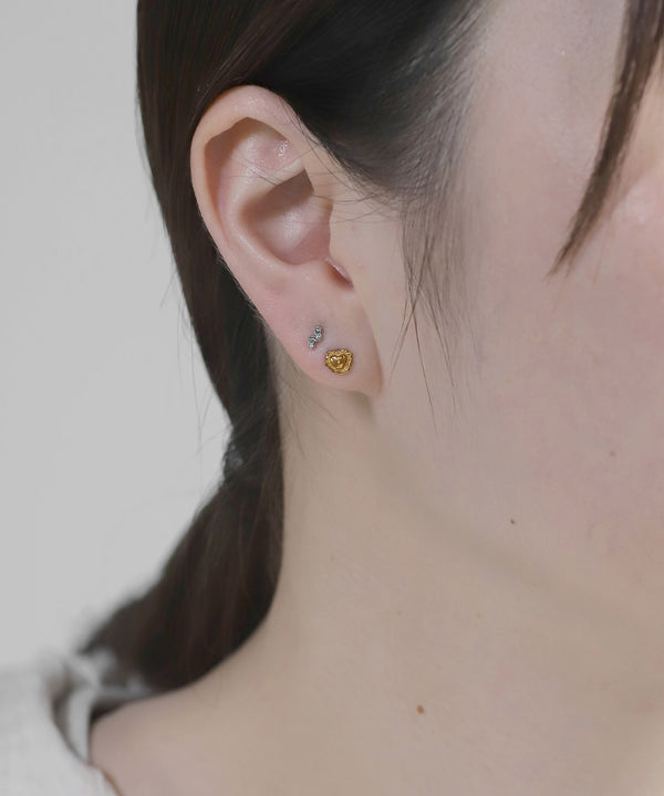 [Stainless Steel] Heart Earrings [TESHIGOTO]
