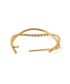 [Stainless Steel] Twist Line Hoop Earrings [TESHIGOTO]