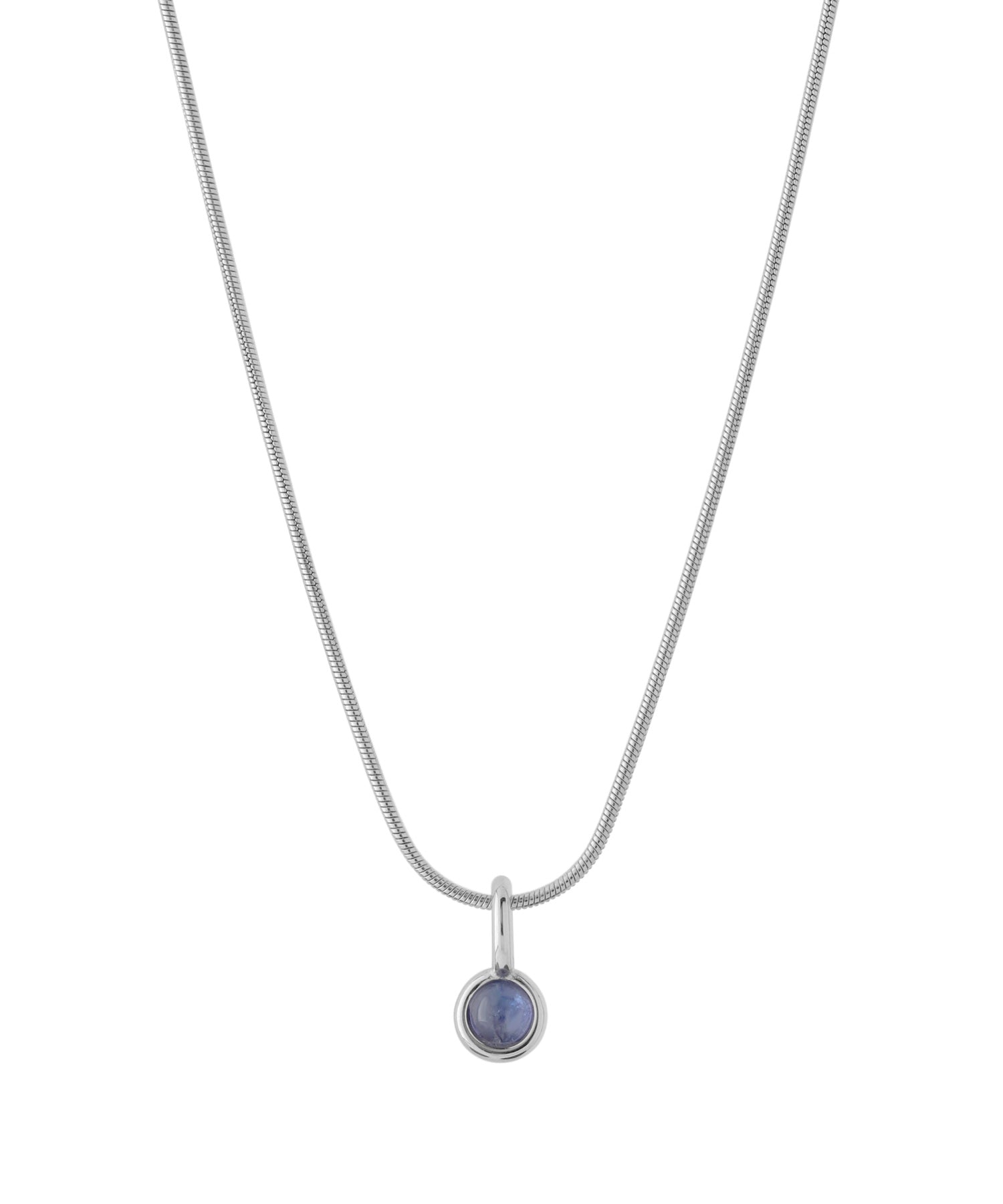 ANEMONE】【ステンレス】誕生石2WAYネックレス｜アネモネ