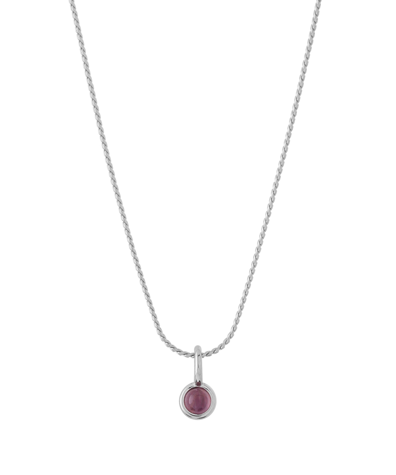 アクセサリー Anemone ANEMONE】【ステンレス】ハートストーンネックレス｜アネモネ