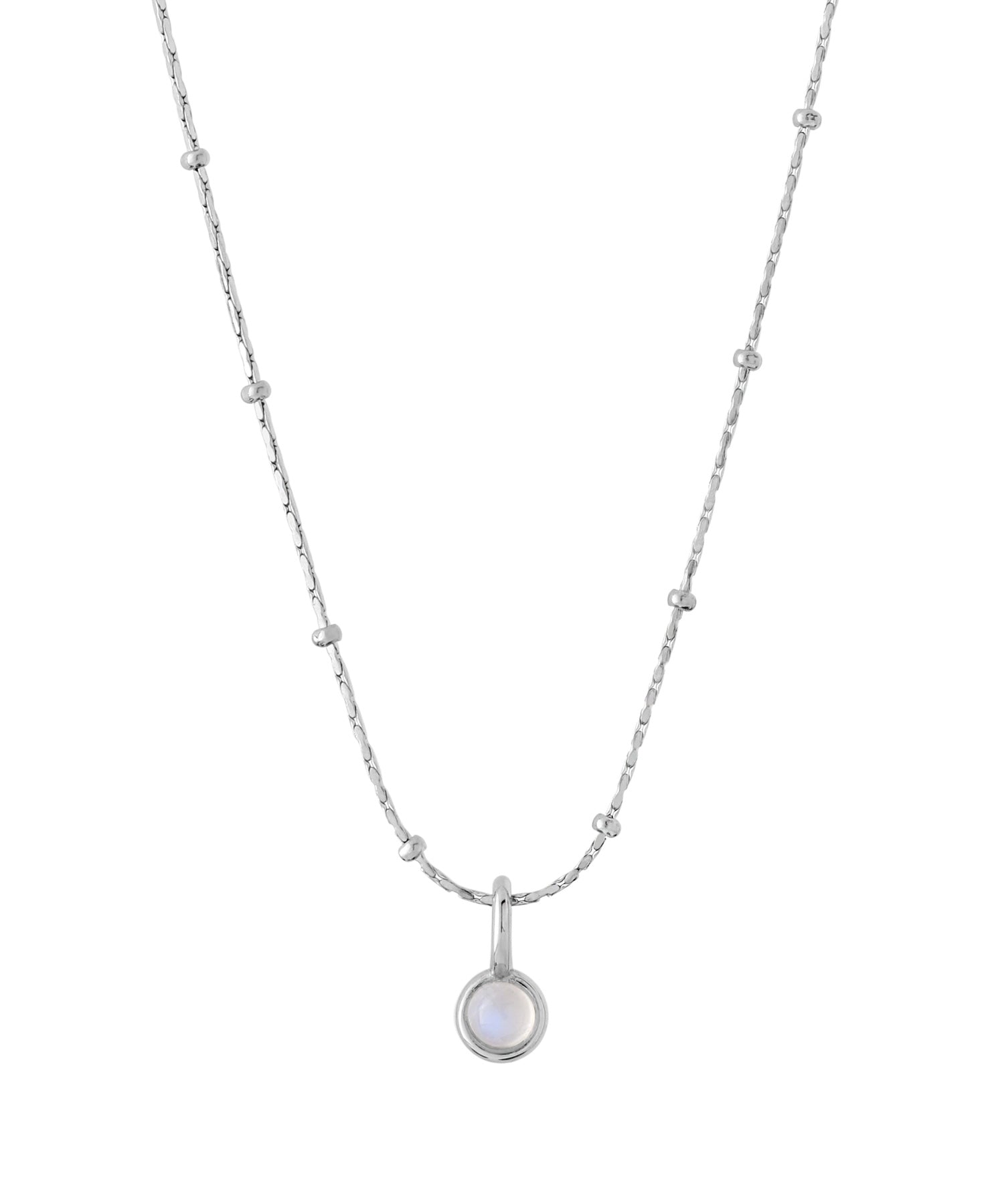 ANEMONE】【ステンレス】誕生石2WAYネックレス｜アネモネ