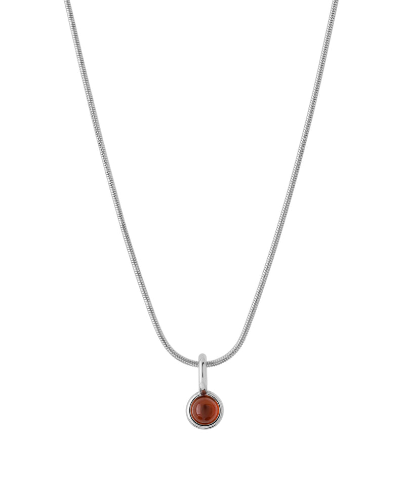 [Stainless Steel] Birthstone 2-Way Necklace