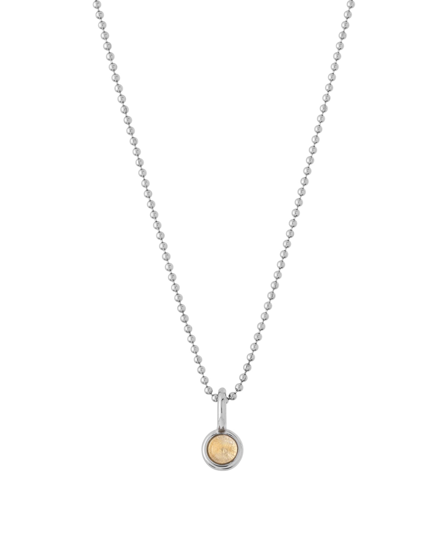 84　アネモネ ANEMONE】【ステンレス】誕生石2WAYネックレス｜アネモネ