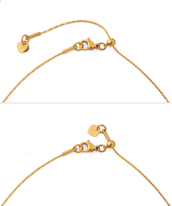 【ステンレス】ループデザインネックレス