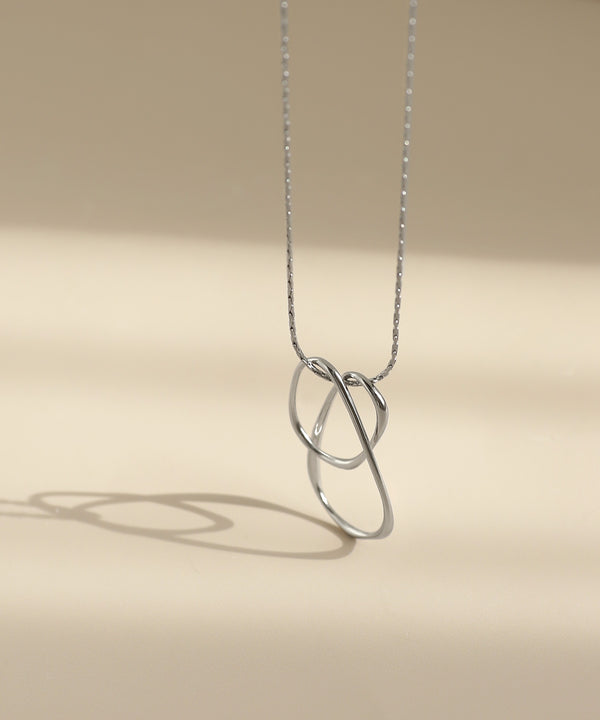 【ステンレス】ループデザインネックレス