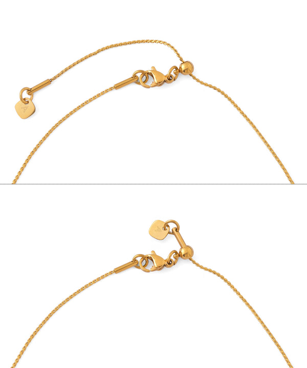 【ステンレス】ループデザインネックレス