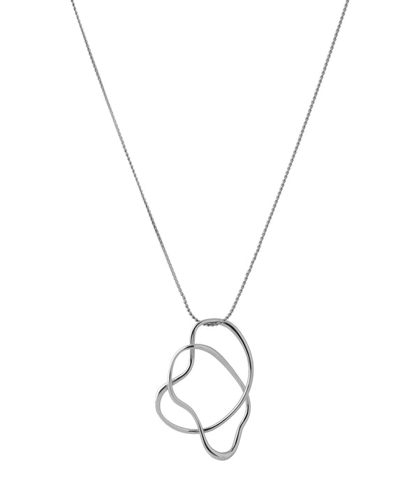 【ステンレス】ループデザインネックレス