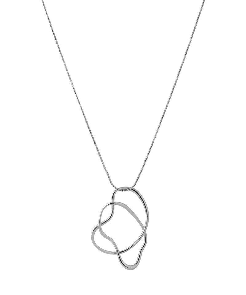 【ステンレス】ループデザインネックレス