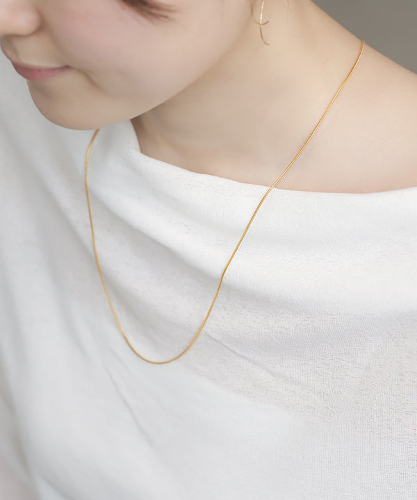 【ステンレス】ダブルハートネックレス