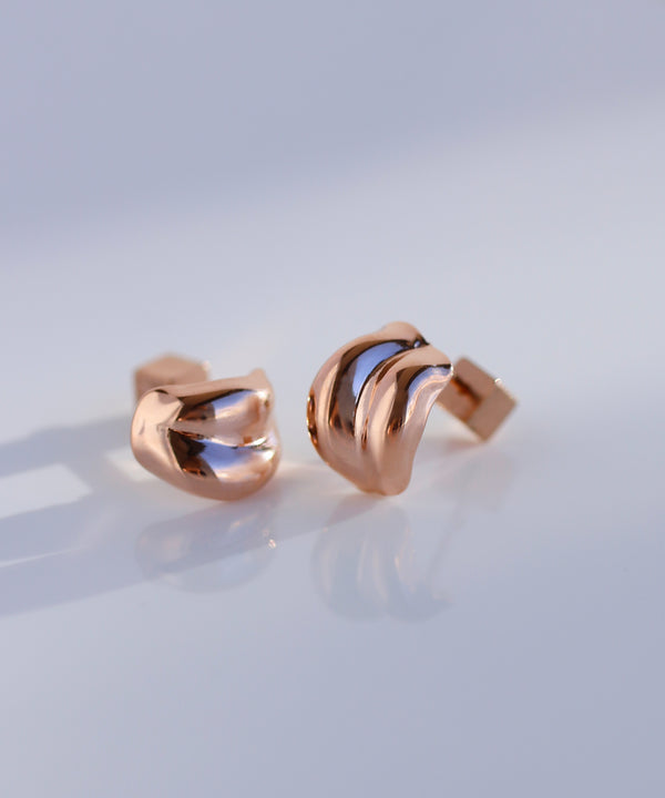 Nuance Metal Earrings [Stainless Steel] [Ownideal]