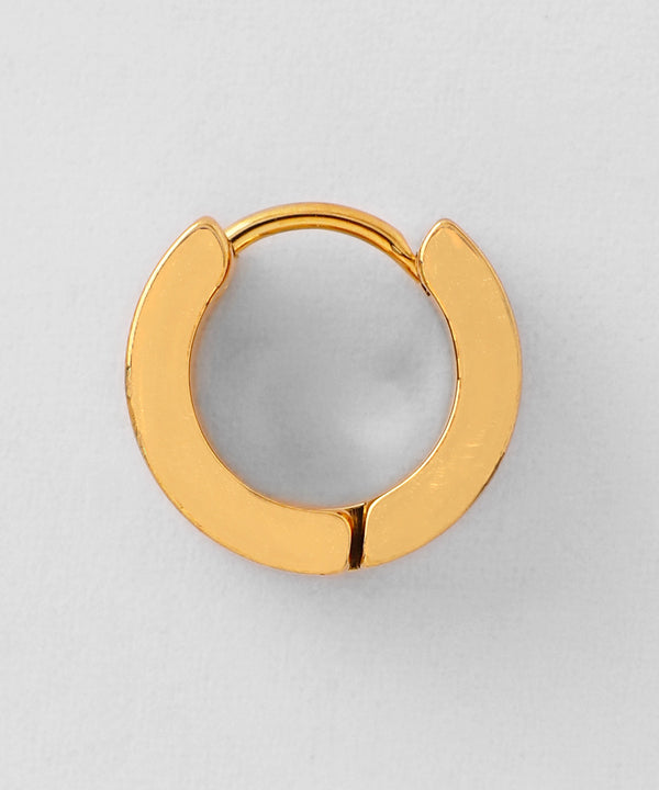 ワイドフープピアス[ステンレス][Ownideal]