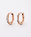 ビジューフープピアス[ステンレス][Basic]