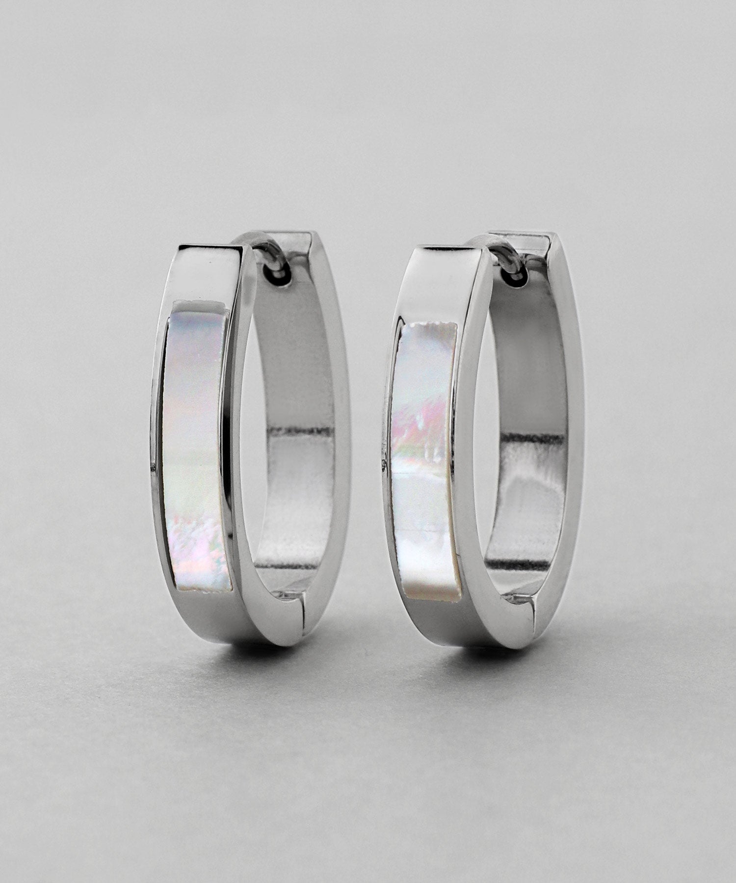 ラリマール オーバルシェイプ シンプルピアス ラリマール オーバル