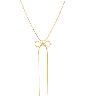 【オンライン限定】チェーンリボンネックレス