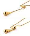 [Online Exclusive] [Stainless Steel] Drop Y-shaped Necklace