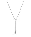 [Online Exclusive] [Stainless Steel] Drop Y-shaped Necklace