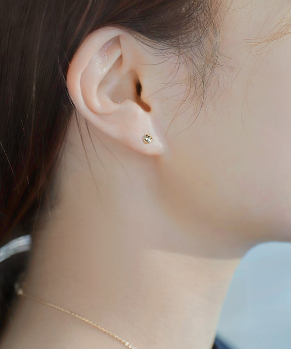 【SANPO ONLINE限定】ニュアンスフープピアス＆ネックレスセット