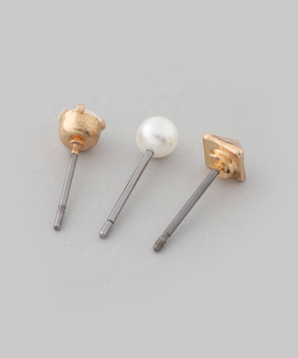 【オンライン限定】ピアス×スターイヤーカフセット