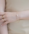 [Online Exclusive] Pearl Station Bracelet (Stainless Steel)